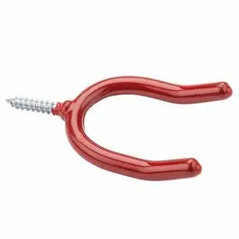Vinyl-Coated Double Screw Hook Heavy Duty Hanging National Hardware