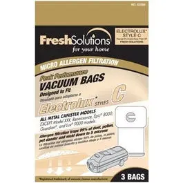 Vacuum Cleaner Bags C-Style 3-Pk Replacement Bags Electrolux