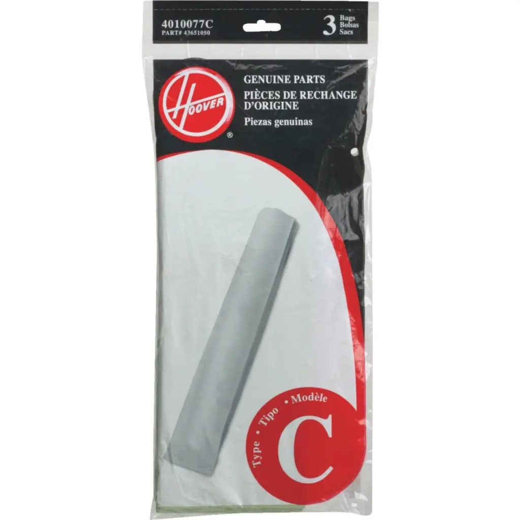 Hoover Type C Standard Vacuum Bags 3-Pack