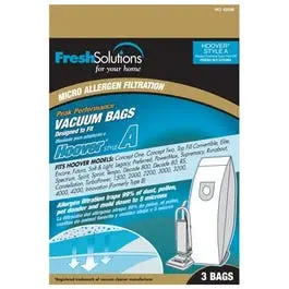 Style Vacuum Cleaner Bags 3-Pack Upright and Canister Vacuums Hoover