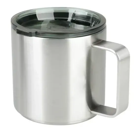 14 Ounce Double Wall Vacuum Sealed Stainless Hardened Coffee Mug