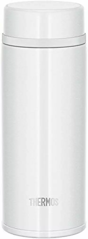 Thermos Mug Bottle Pearl White 350ml Vacuum Insulated Mobile Mug Screw Type JNW-350 PRW