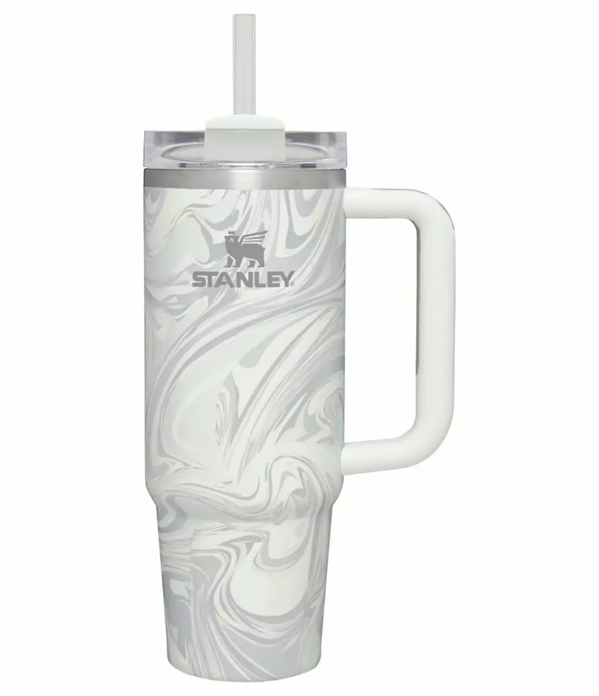 Stanley 30oz Quencher H2.0 FlowState Tumbler Polar Swirl Design