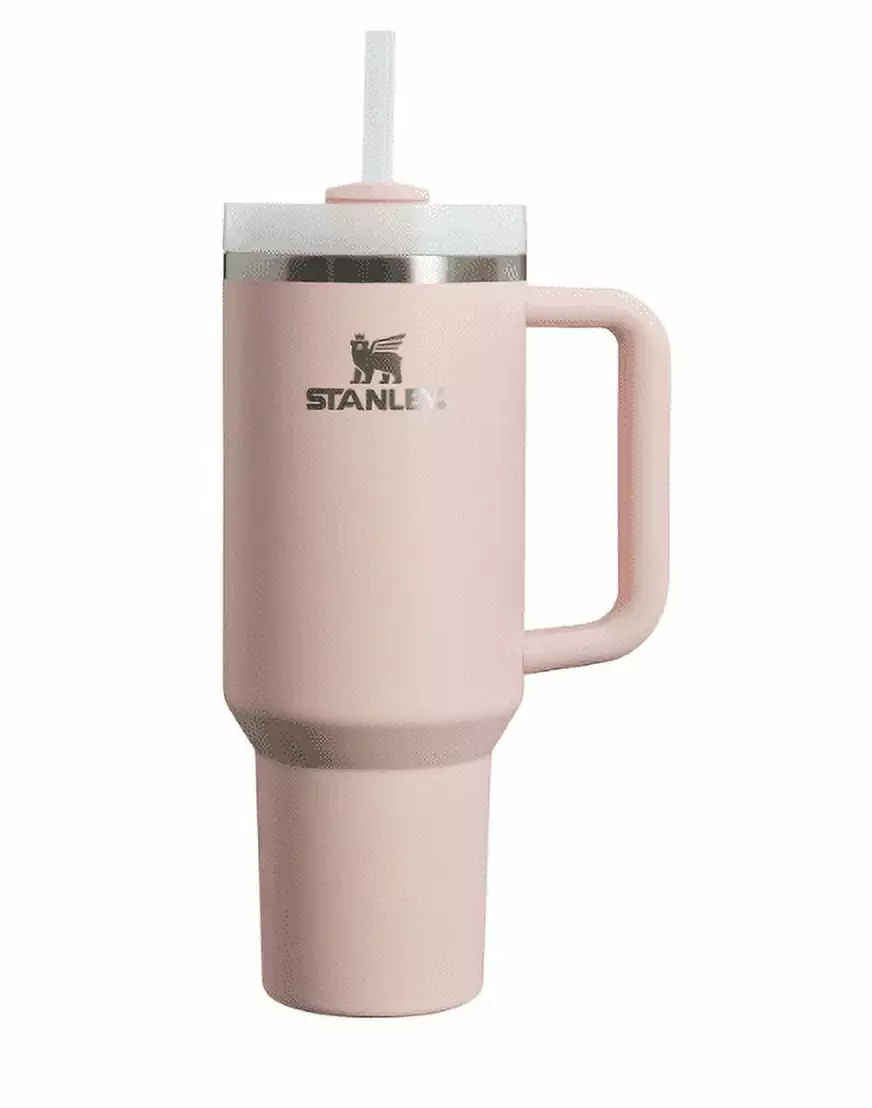 Stanley Clean Slate Quencher H2.0 FlowState Tumbler 40 oz Bloom Stainless Steel Vacuum Insulated