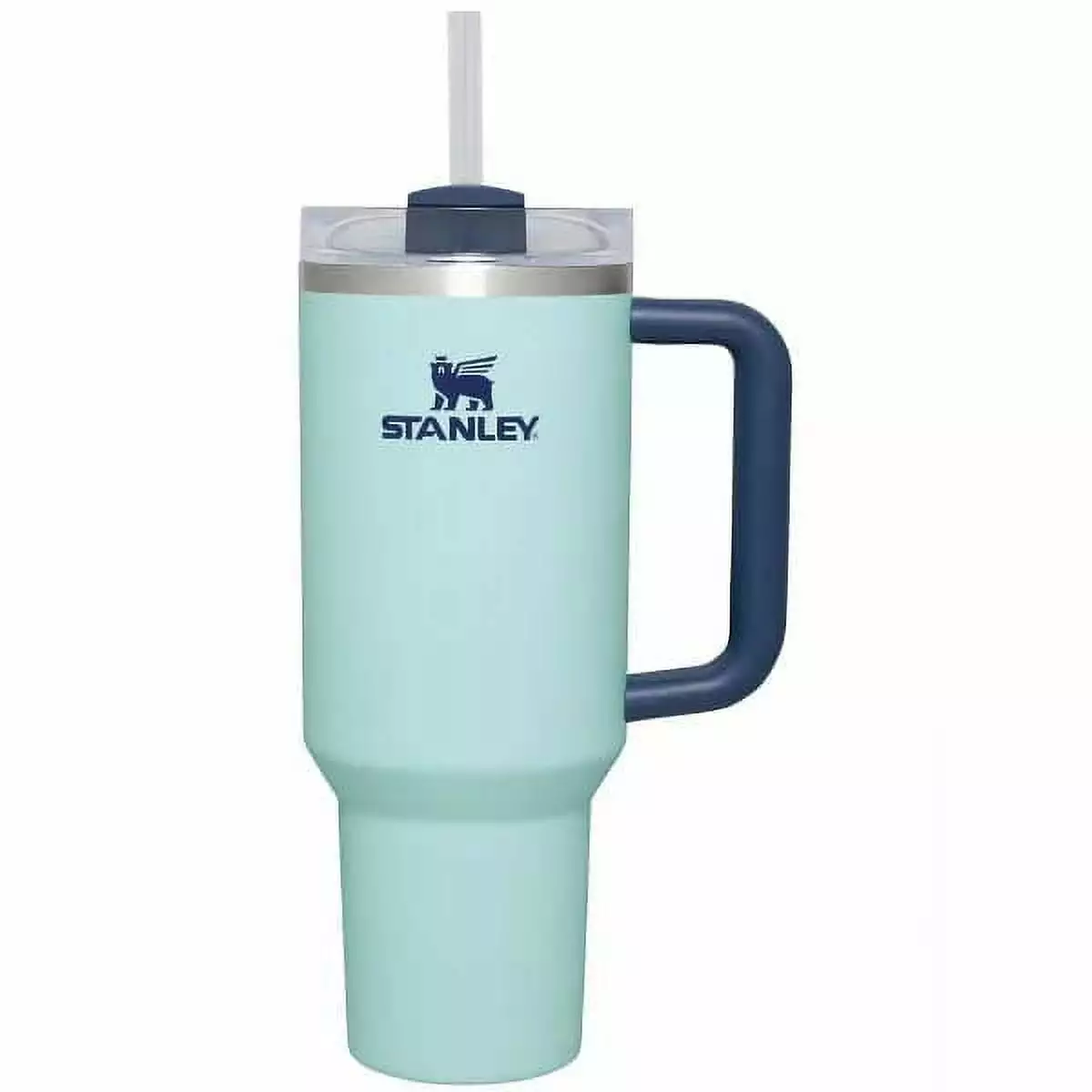 Stanley 40 oz Stainless Steel H2.0 FlowState Quencher Tumbler Classic Design Vacuum Insulated