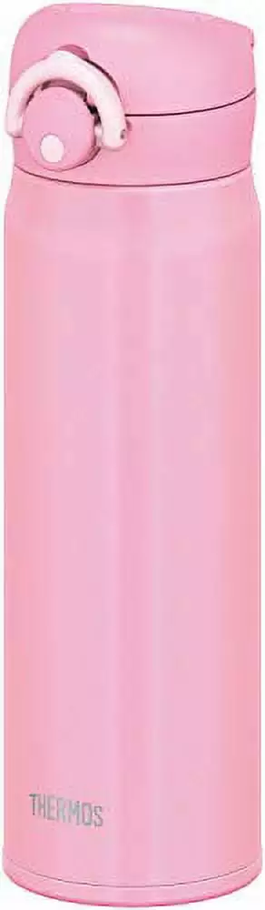 Thermos Vacuum Insulated Water Bottle 500ml One-Touch Open Mobile Mug Pink