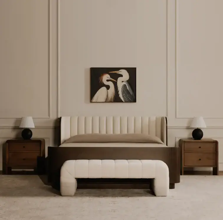 Verity Bench Fabric Headboard