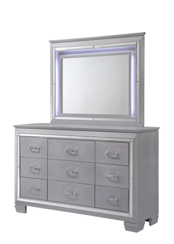 LILLIAN LED BEDROOM MIRROR - Illuminated Vanity Mirror Lights