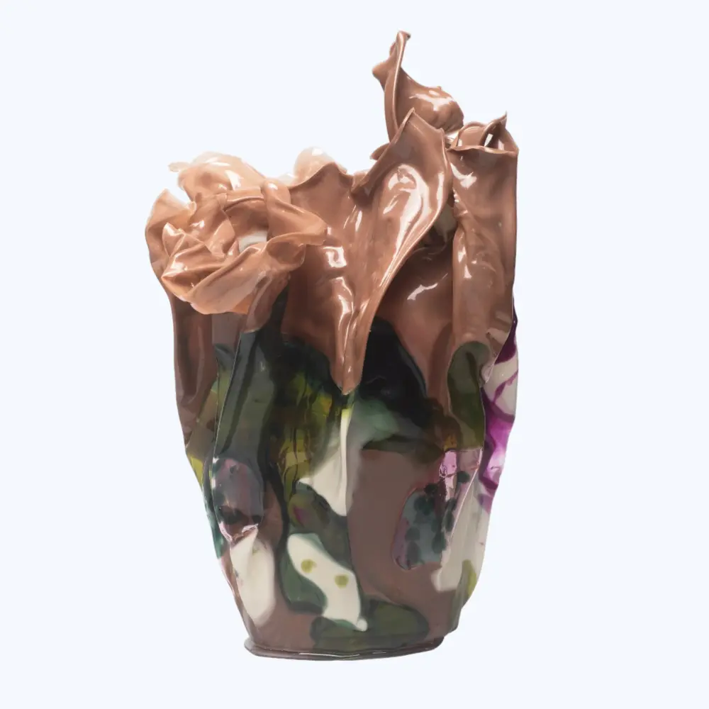 Mixed River Bowtie Bioplastic Vessel