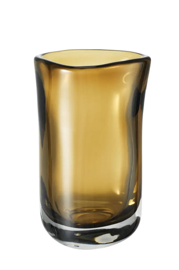 Eichholtz Corum M Hand Blown Glass Vase Artistic Home Decor
