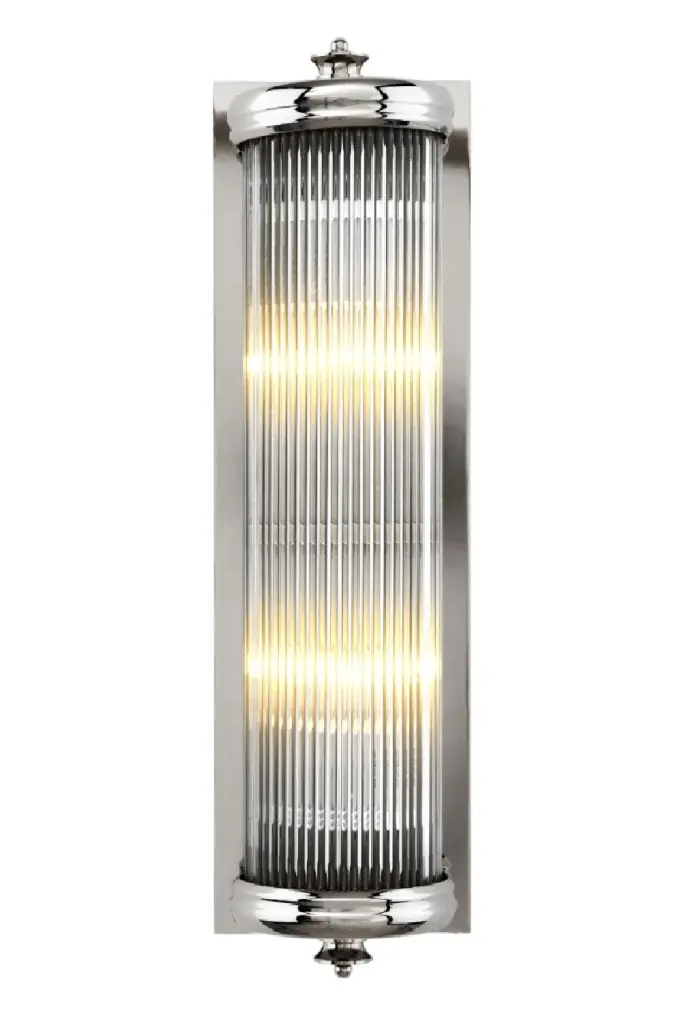 Silver Glass Wall Lamp L Eichholtz Glorious Contemporary Lighting