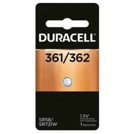 Watch Battery #361/#362 Silver Oxide 1.5-Volt Timex Casio Duracell
