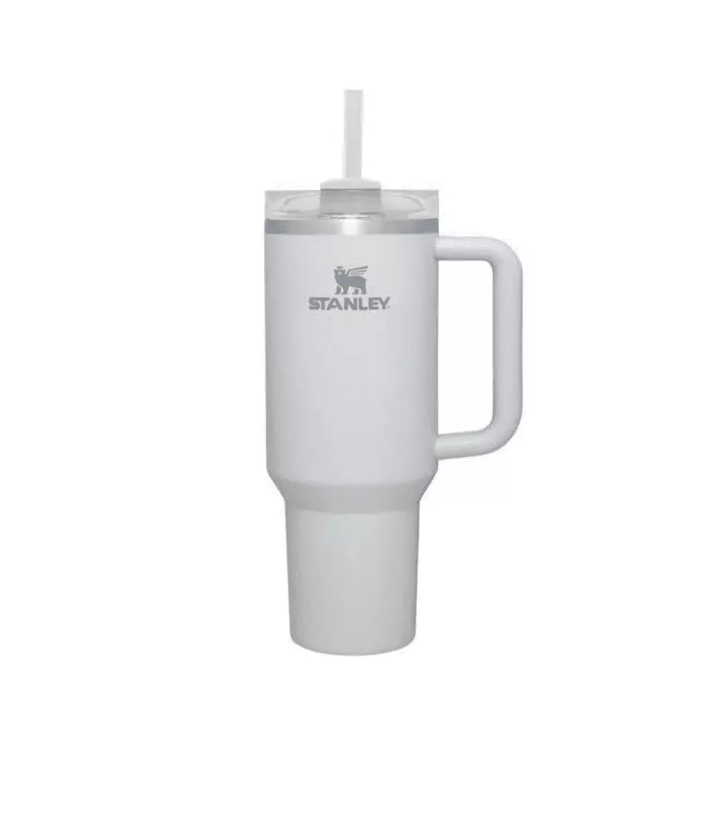 Stanley 40 oz Stainless Steel H2.0 FlowState Quencher Tumbler Silver Foil