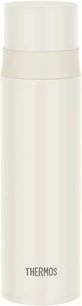 Thermos Water Bottle Stainless Steel Cup Type 500ml Matte White