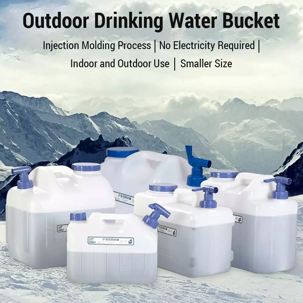 Huiop Mewmewcat Bucket Water Container 10-25L Twirltide Faucet