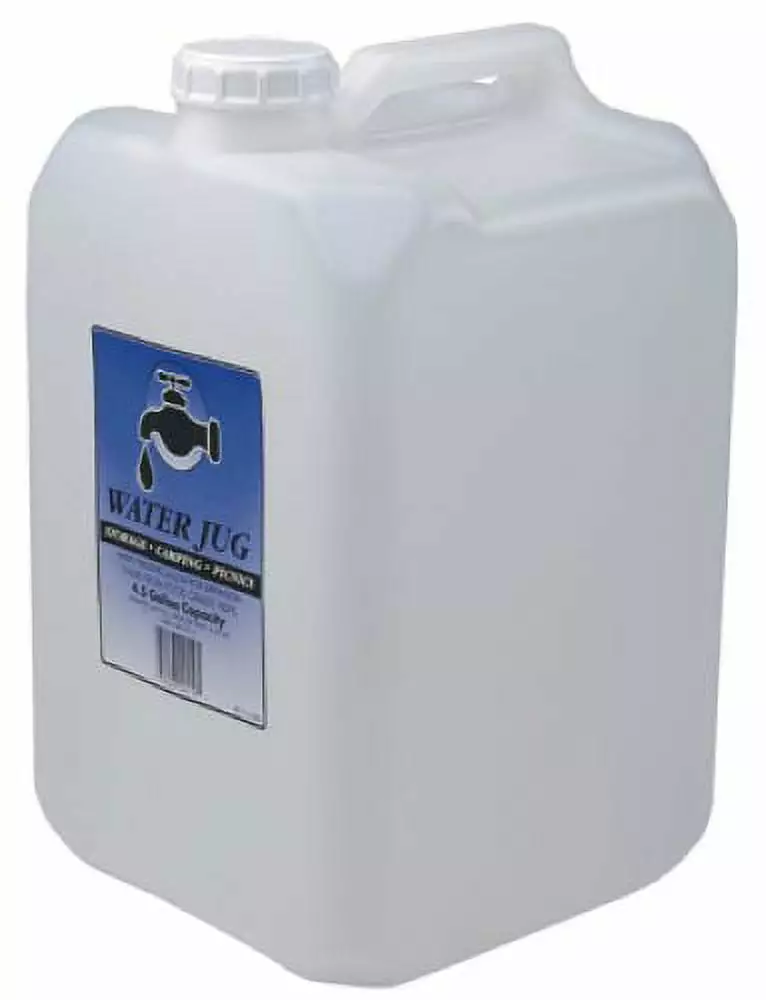 Midwest 4.5 Gallon Portable Water Storage Container Jug 6-Pack