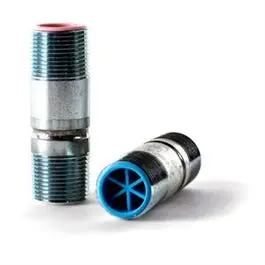 Dielectric Water Heater Heat Traps 3/4 NPT x 3/4 NPT x 3 Inch 2 Pack Camco