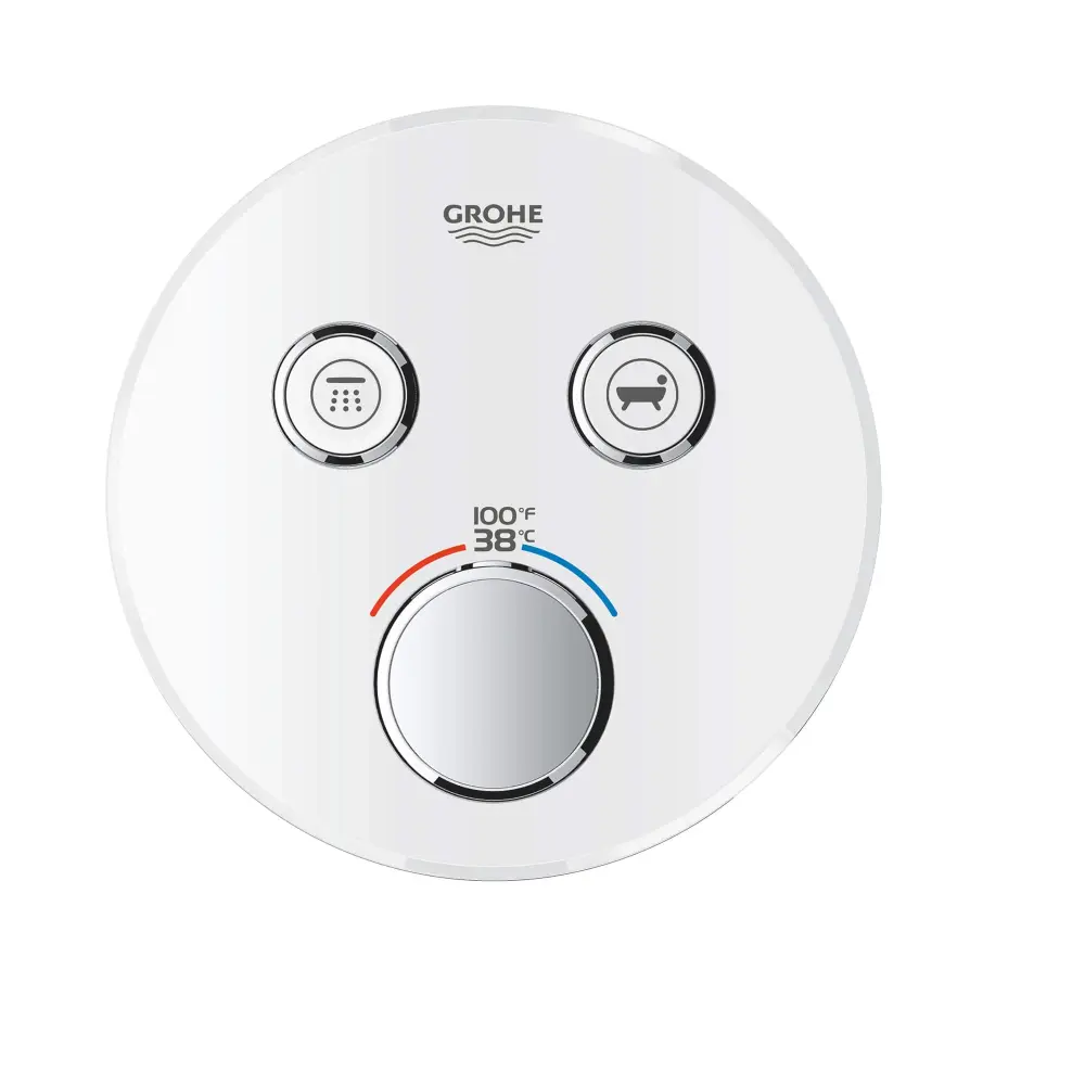 GrohTherm TM SmartControl Dual-Function Thermostatic Valve Trim Control Module