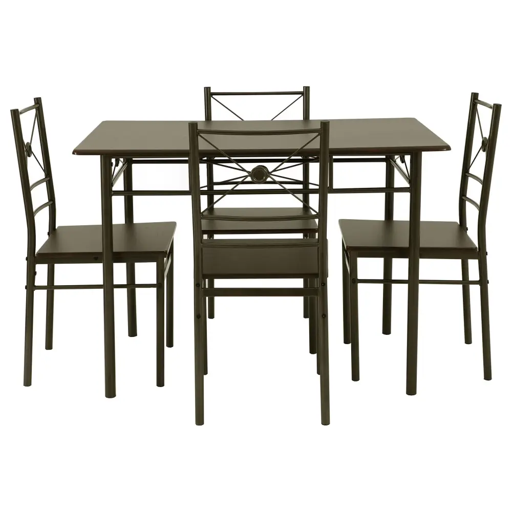 Diamond Modern Furniture COA Anna 5 pc Dinette 100033