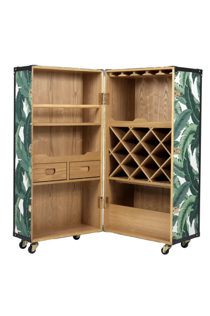 Tropical Wine Cabinet Eichholtz Martini Bianco - Luxury Wine Storage