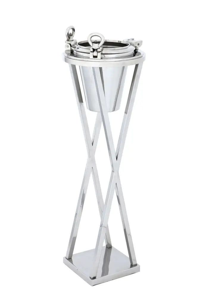 Eichholtz Porthole Wine Cooler on Stand Luxury Beverage Storage