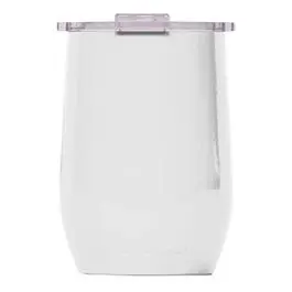 Vino Wine Glass Painted Pearl 14-oz Elegant Stemware White Red Wine Orca