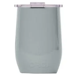 Vino Wine Glass Painted Sage 14-oz Modern Stemware Wine Lovers Orca