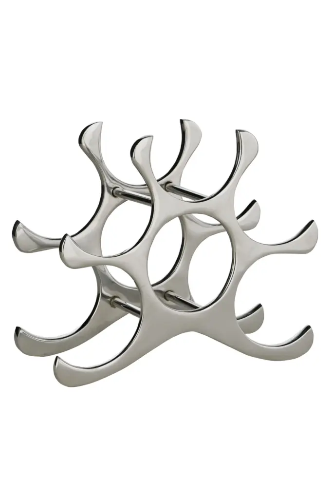 Eichholtz 6 Bottles Wine Rack Compact Wine Display Stand