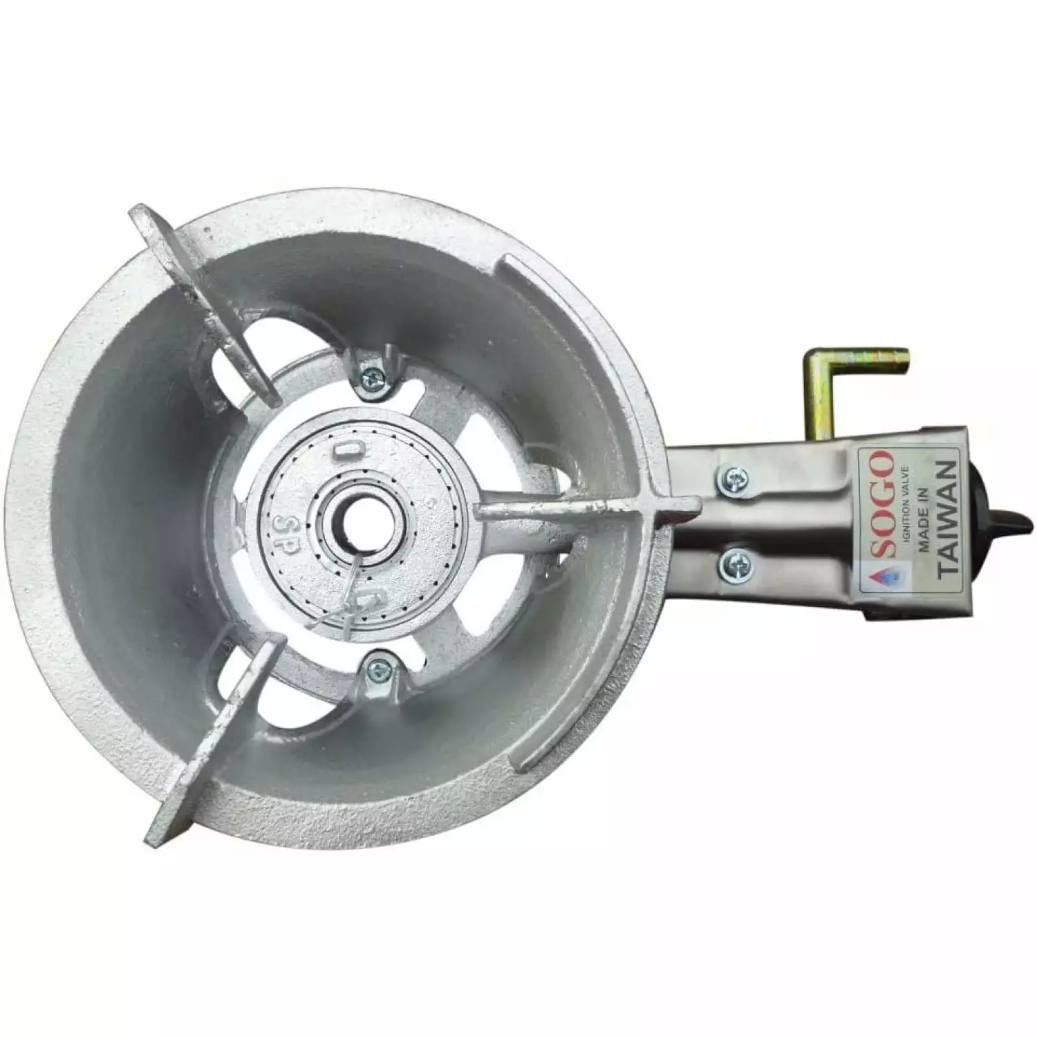 HElectQRIN Compact 9 High Pressure Propane Cast Iron Wok Stove Burner Igniter