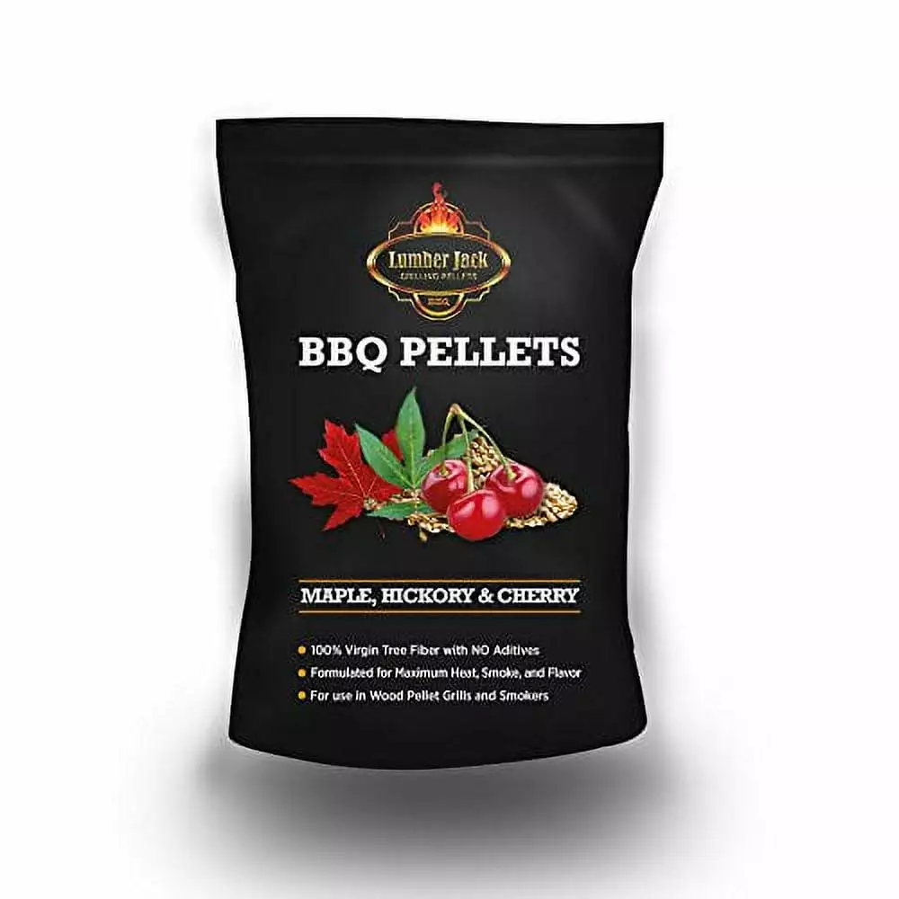Lumber Jack 5087 20-Pound BBQ Grilling Wood Pellets Maple Hickory and Cherry Blend