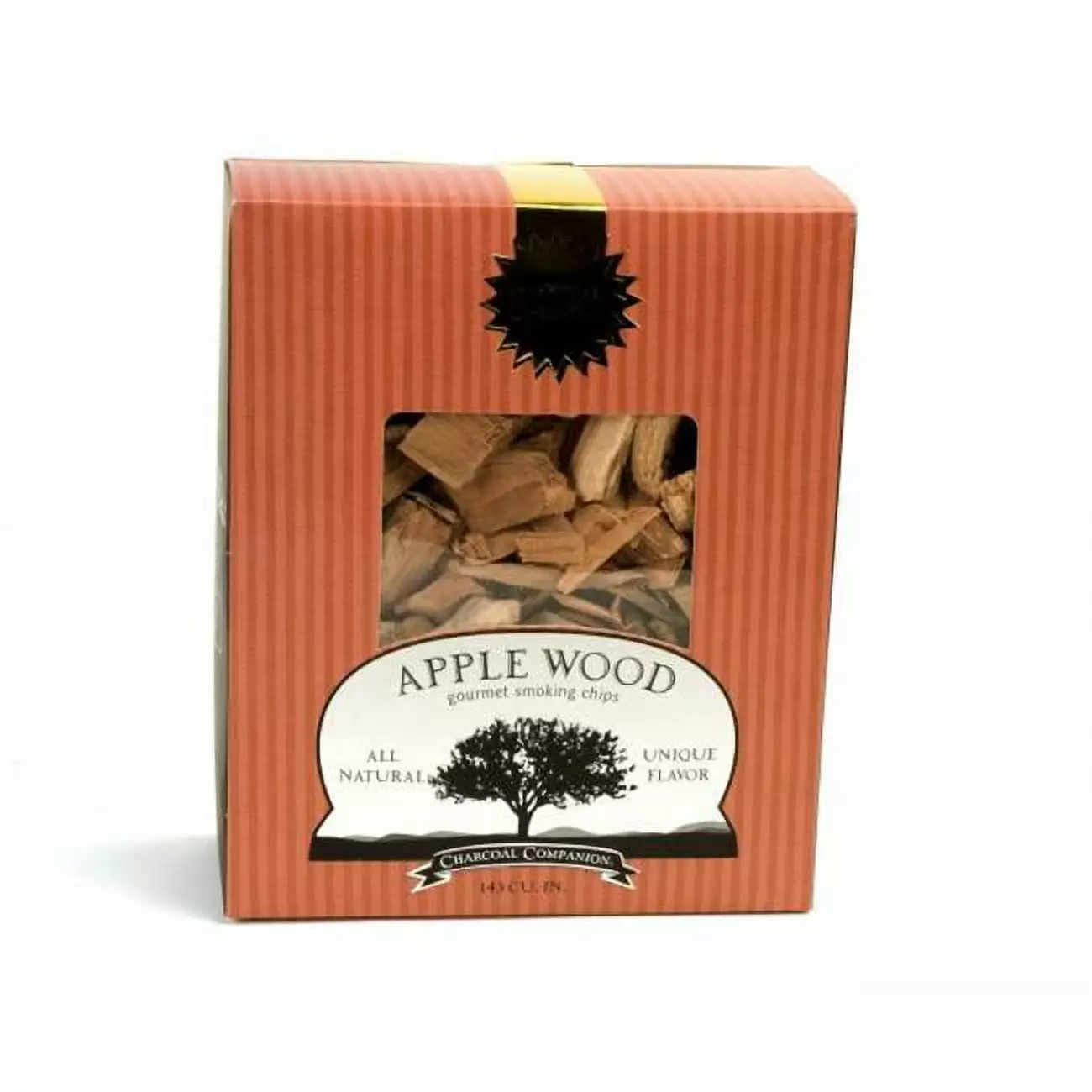 Charcoal Companion CC6002 144 cu . Apple Wood Gourmet Smoking Chips