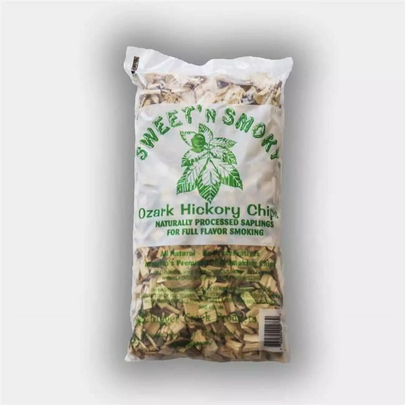 Chigger Creek Sweet N Smoky Ozark Hickory Wood Smoking Chips 200 cu