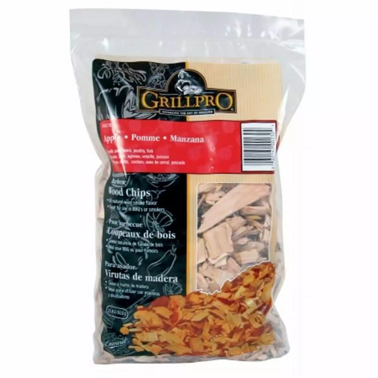 GrillPro Apple Wood Smoking Chips 2 lb BBQ and Grilling