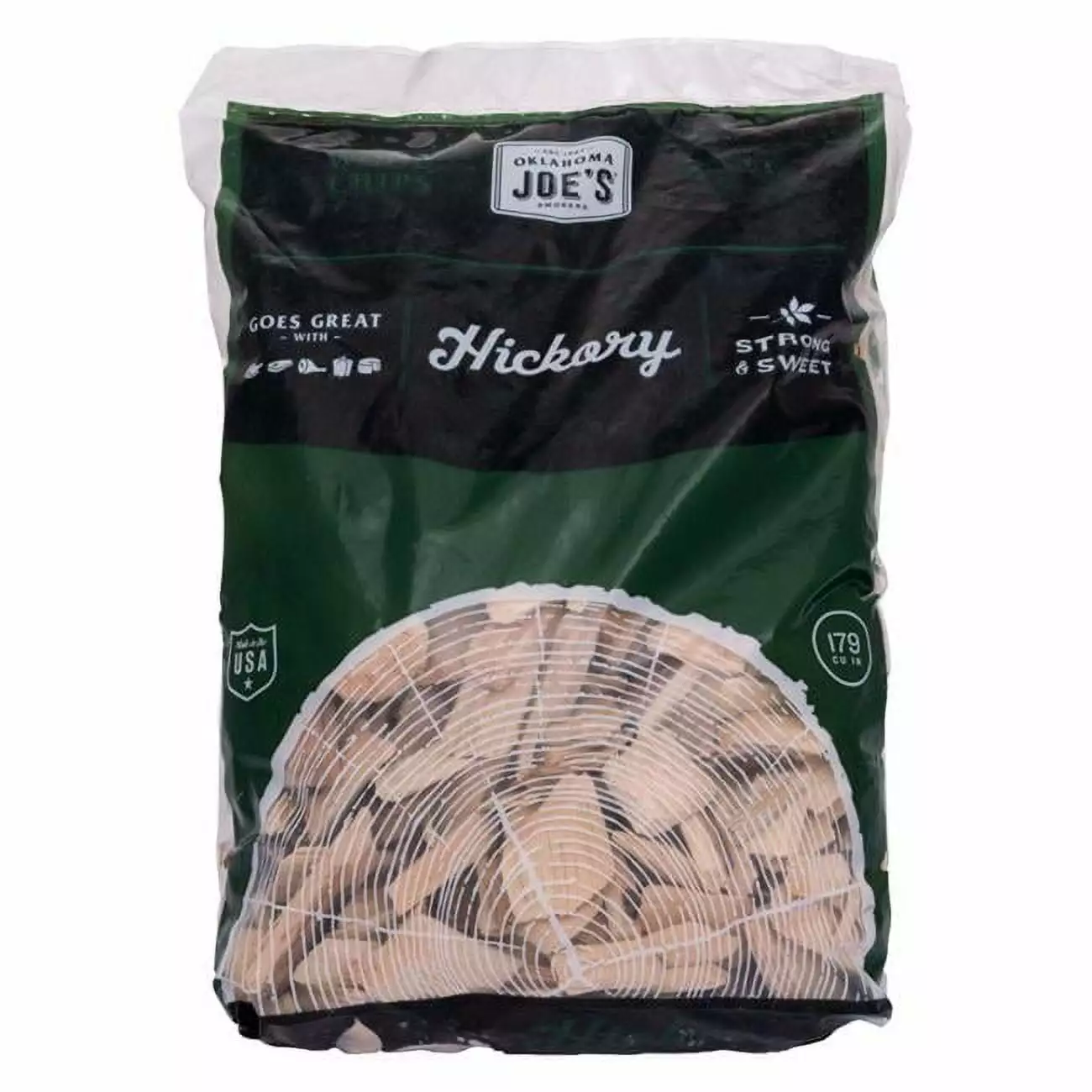 Oklahoma Joes 8011466 Char-Broil Hickory Wood Smoking Chips 2 lbs Oklahoma Joe's