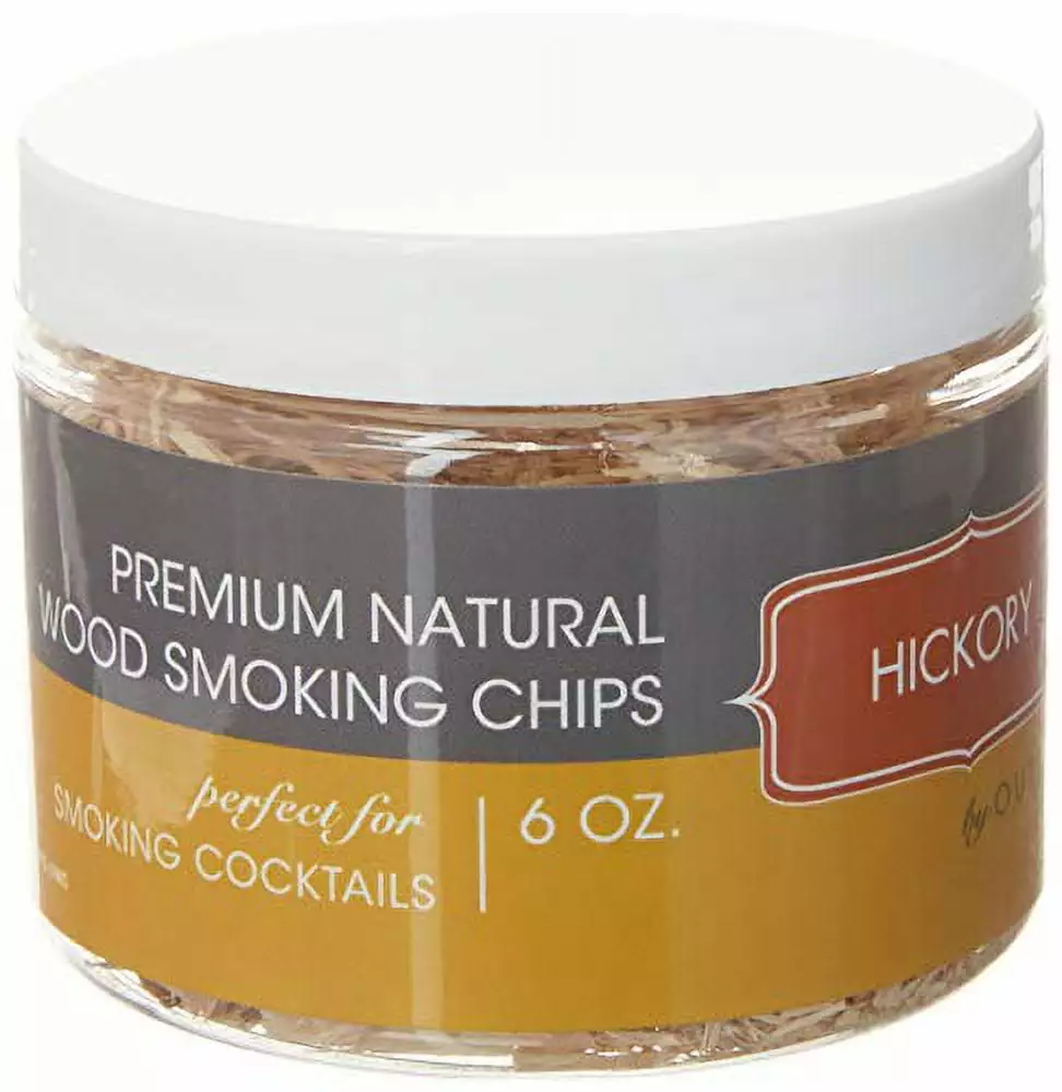 Outset Kiln-Dried Natural Hickory Wood Smoking Chips 6 oz