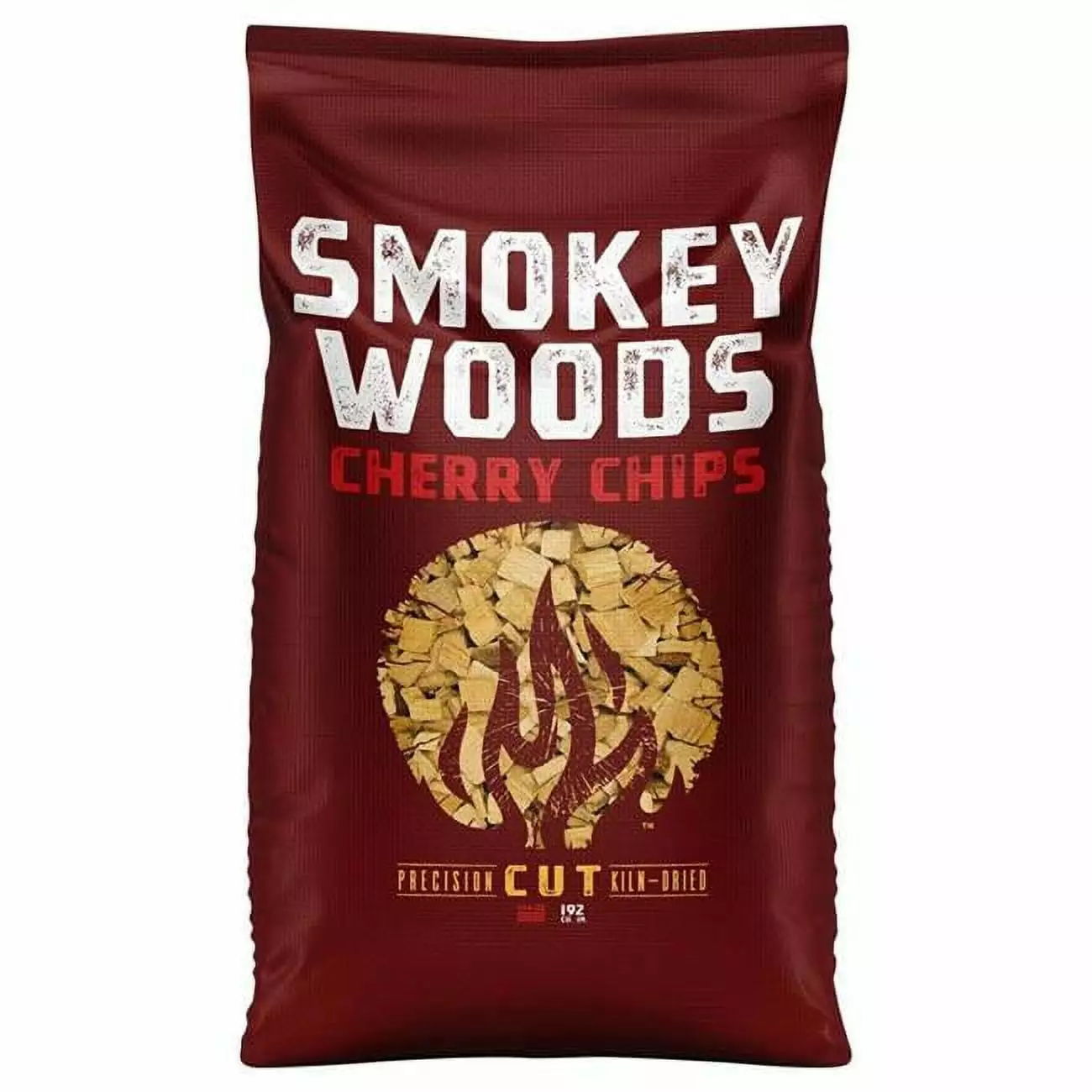 Smokey Woods 8087468 192 cu All Natural Cherry Wood Smoking Chips Grilling