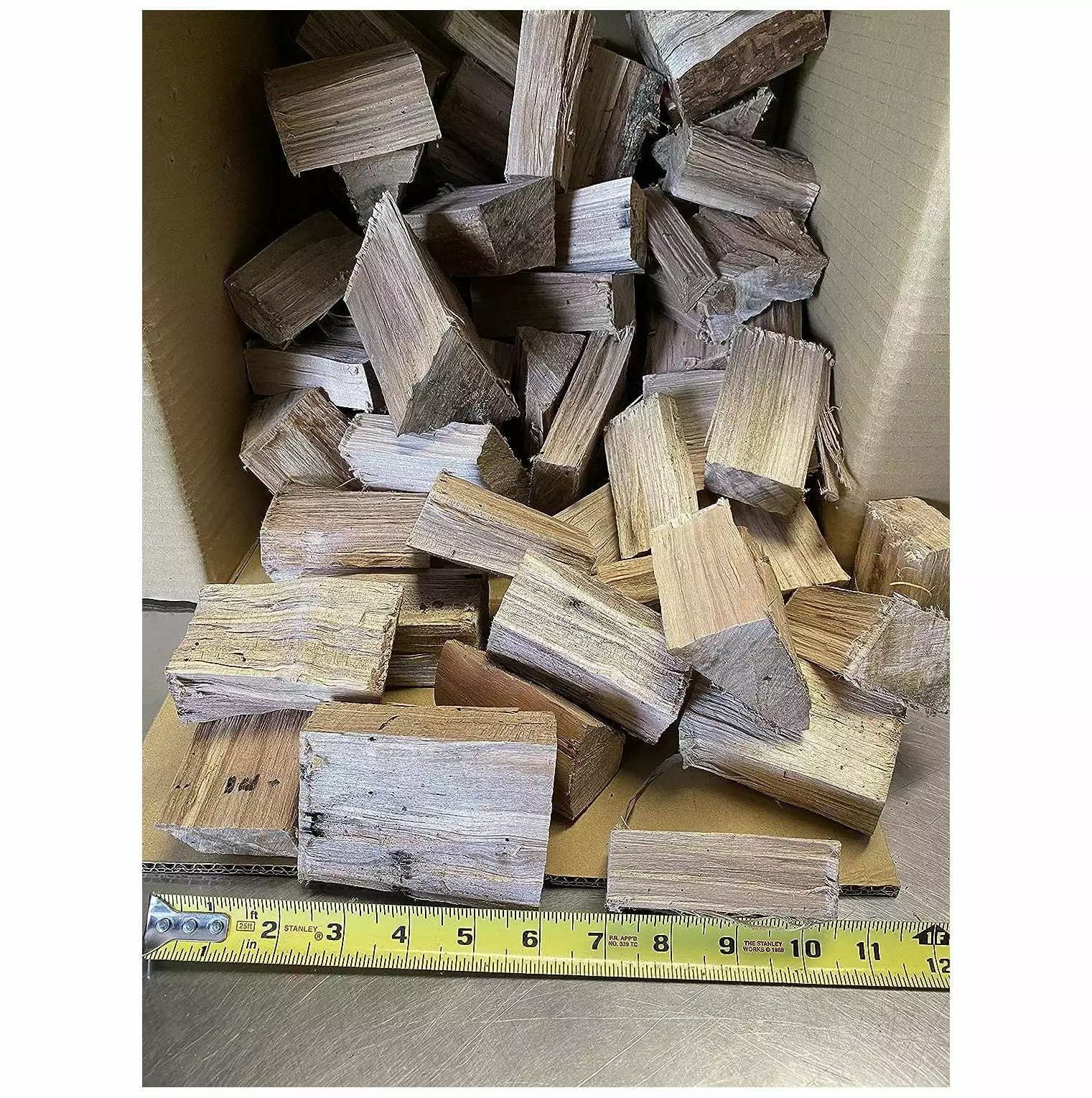 Maple Wood Chunks BBQ Grilling Cooking Smoker 5+ Pounds - Natural Hardwood Smoking Meat Cintbllter