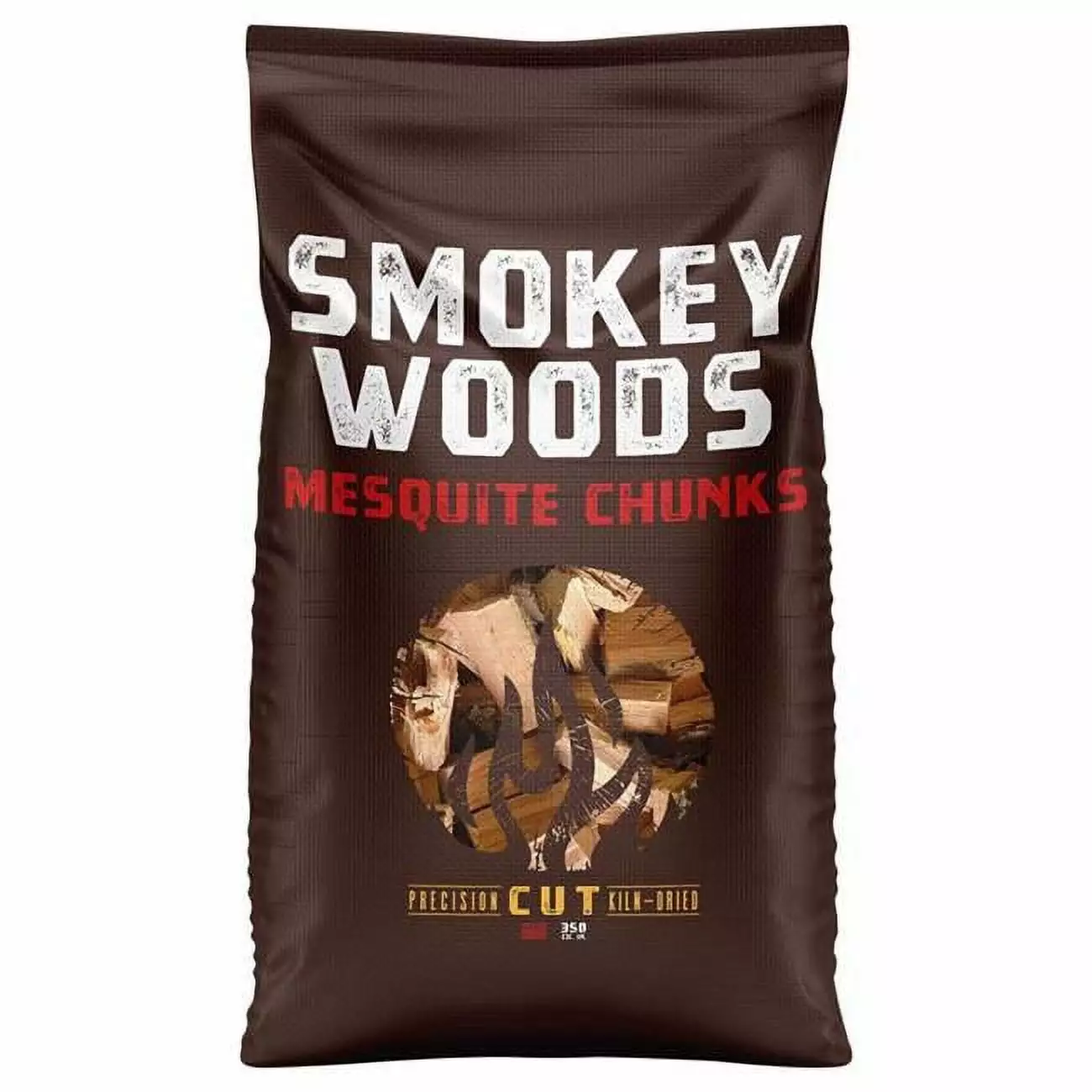 All Natural Mesquite Wood Smoking Chunks 350 cu BBQ Grandoldgarden