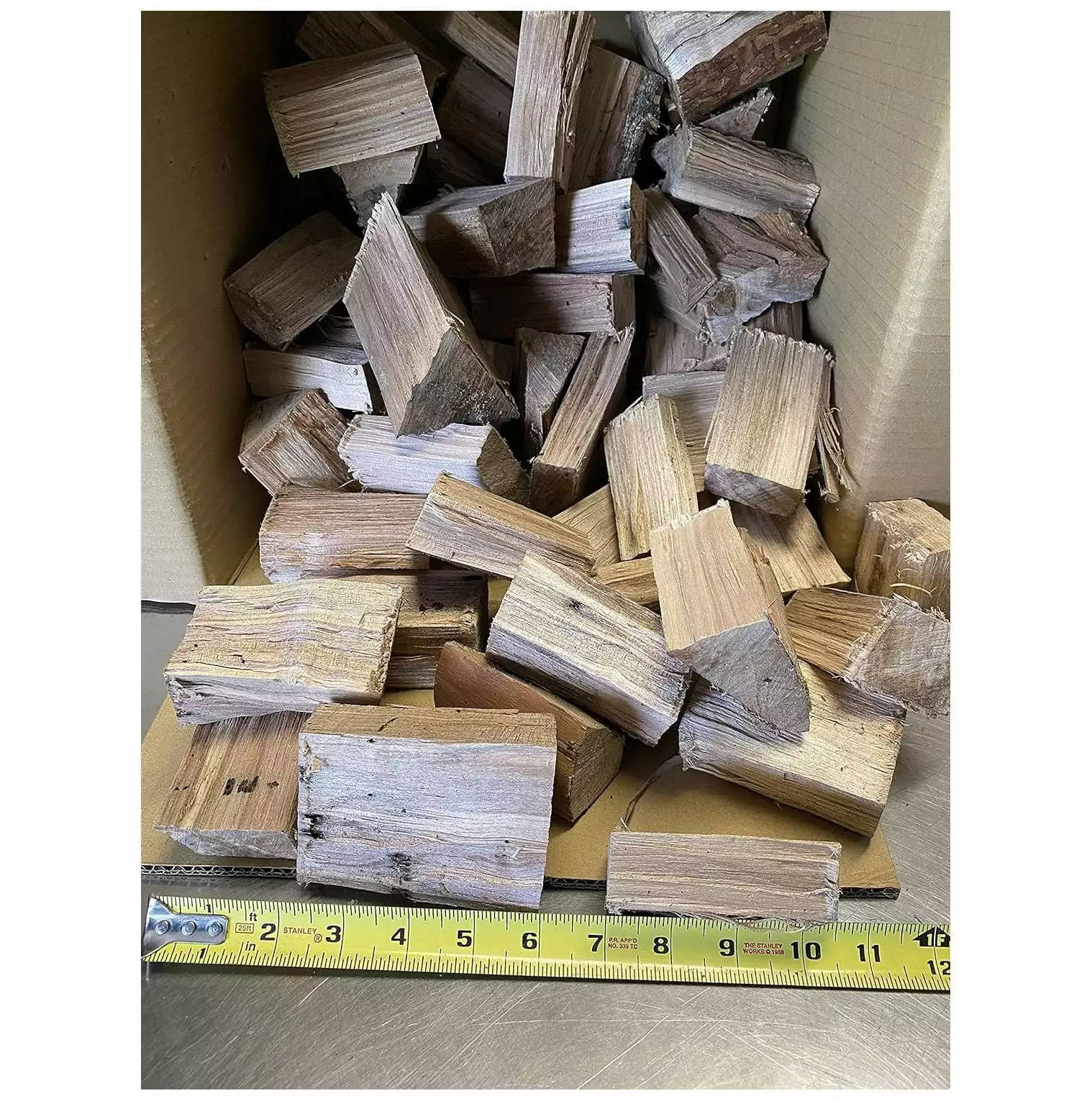 Maple Wood Chunks BBQ Grilling Cooking Smoker 10 Pounds Lwory