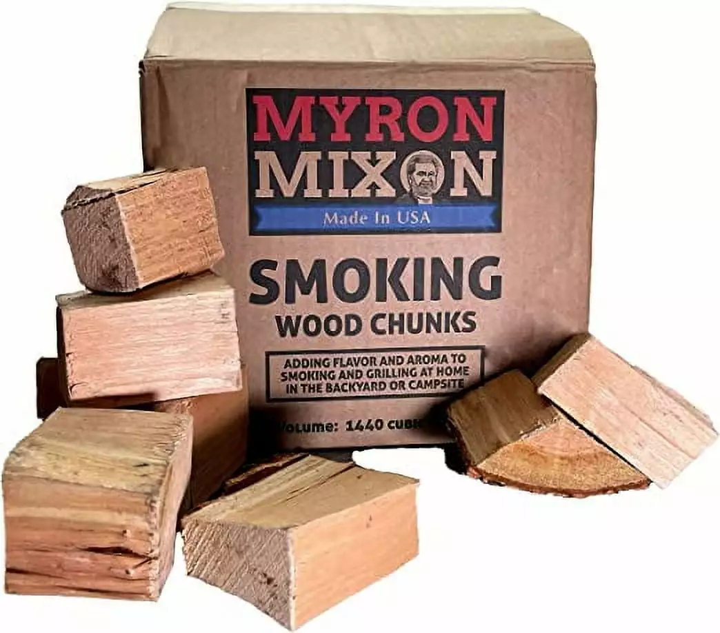 Myron Mixon Pecan Wood Chunk Box 16 lbs BBQ and Smoking