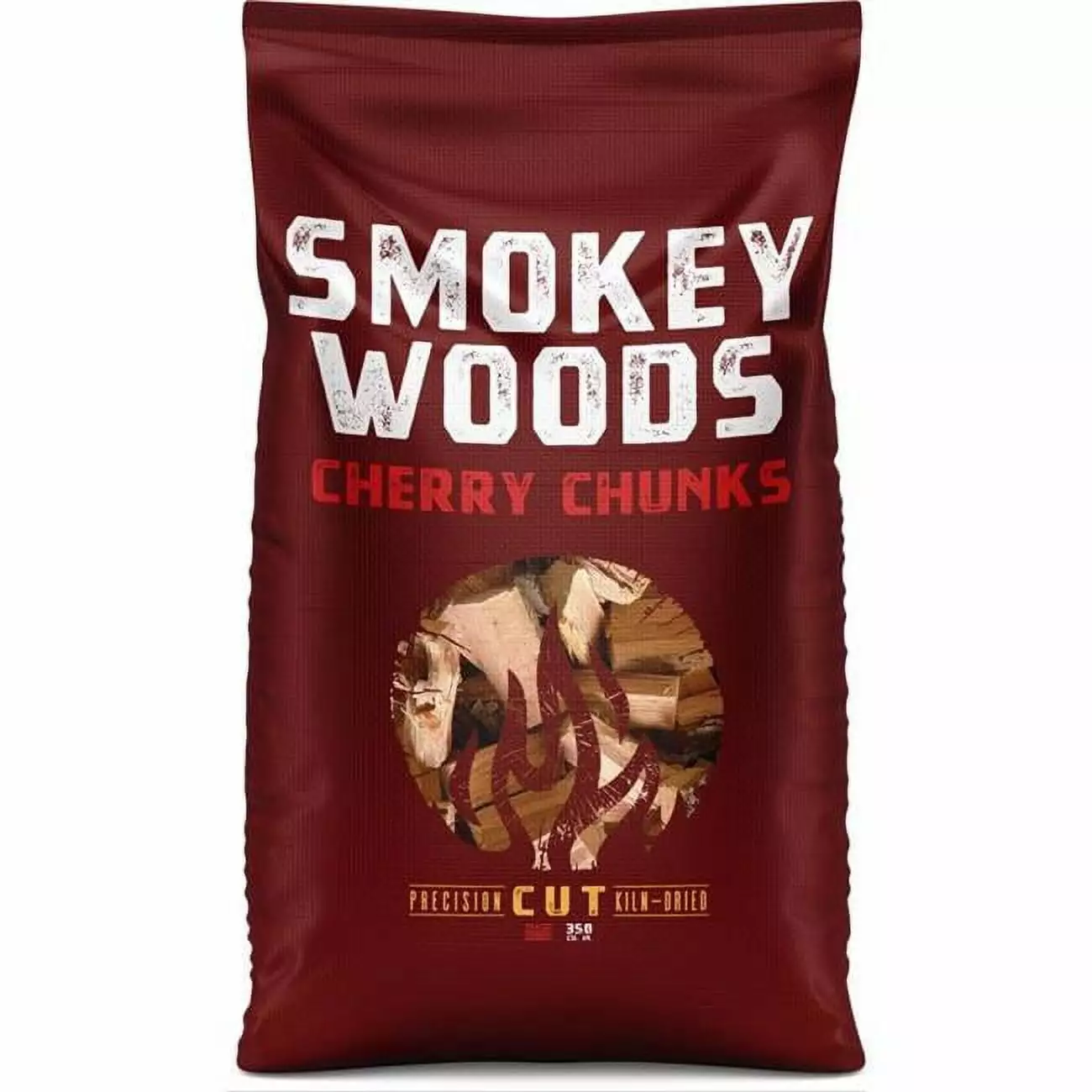 Smokey Woods 350 cu. . All Natural Cherry Wood Smoking Chunks BBQ