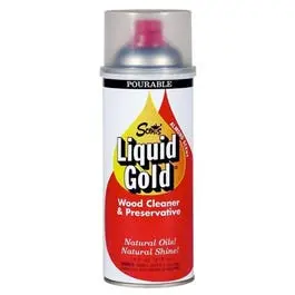 Original Scent Wood Cleaner and Preservative 14-Oz Outdoor Furniture Scott's Liquid Gold
