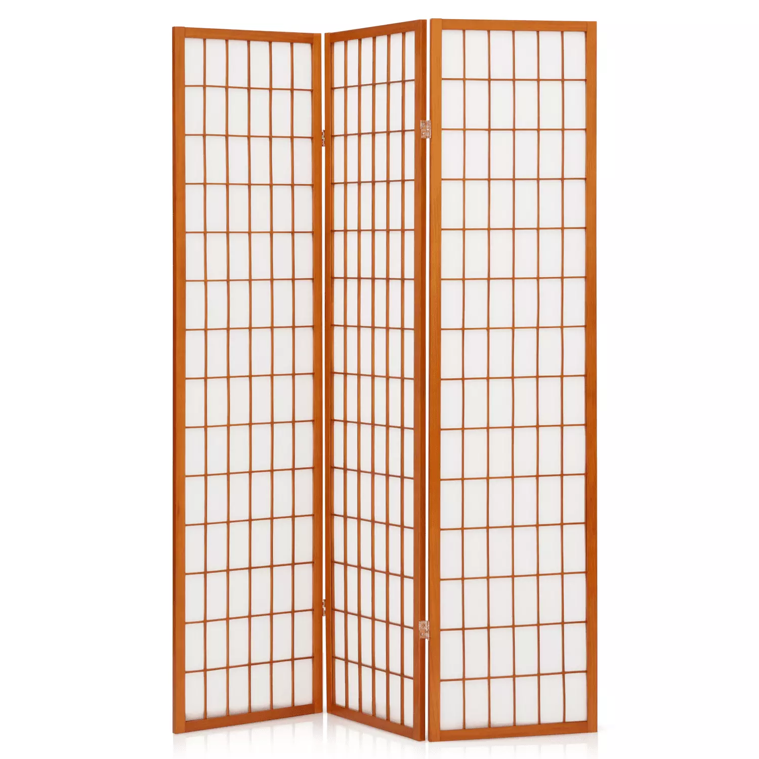 Magshion 5.8 ft Tall Partition Wall Folding Room Divider 3 Panel Wood Privacy Screen