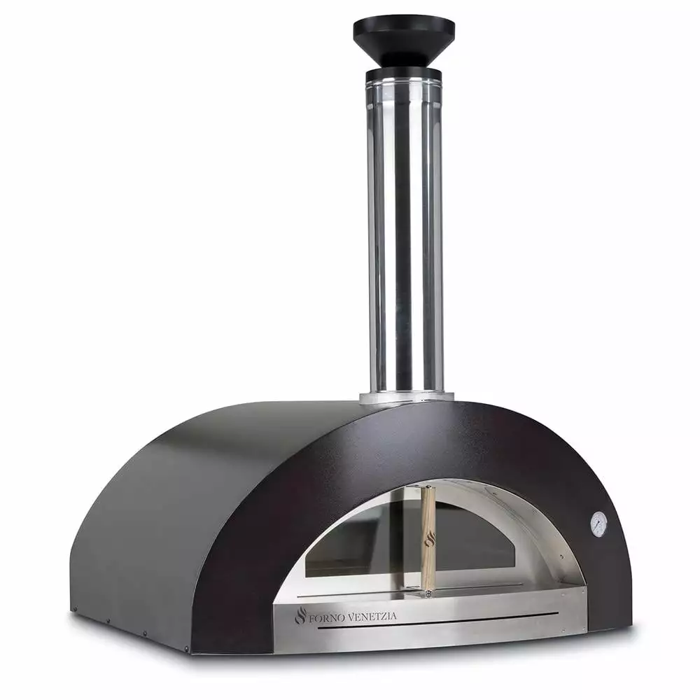 Forno Venetzia Bellagio 200 44-Inch Countertop Outdoor Wood-Fired Pizza Oven Copper