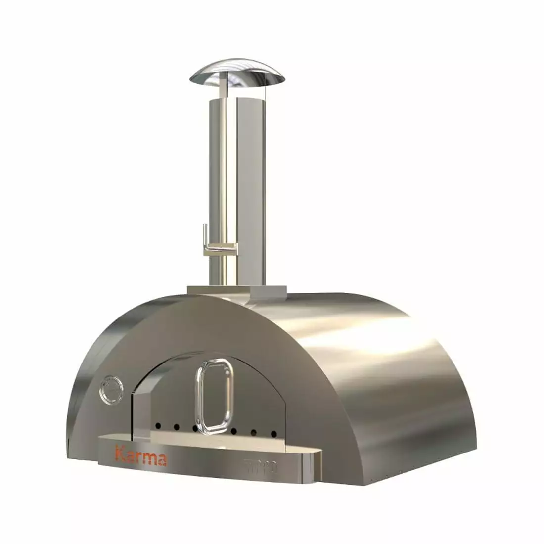 WPPO 32 . Karma 304 Stainless Steel Wood Fired Pizza Oven