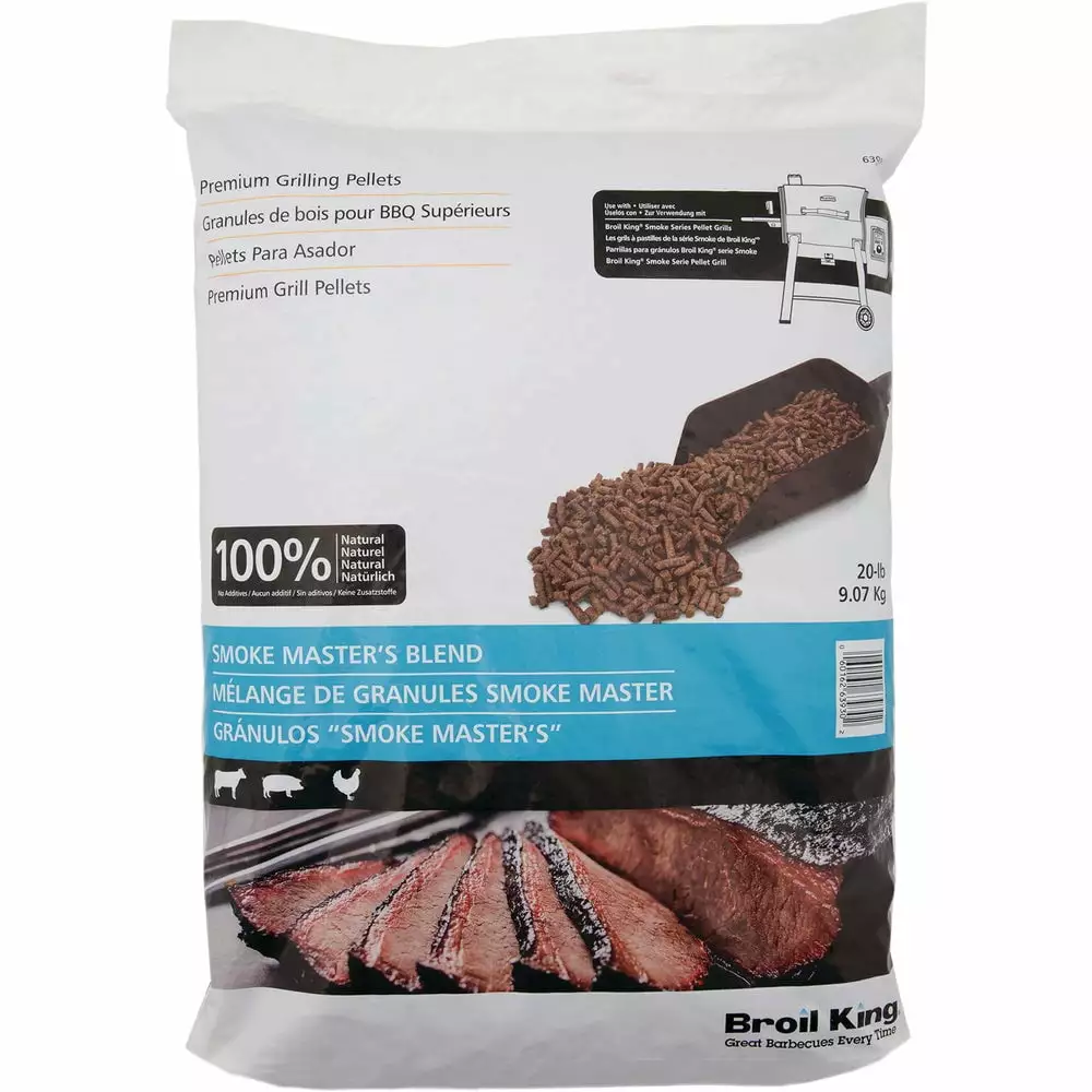 Broil King 20 Lb Maple Hickory Cherry Smoke Master's Blend Wood Pellet Grilling