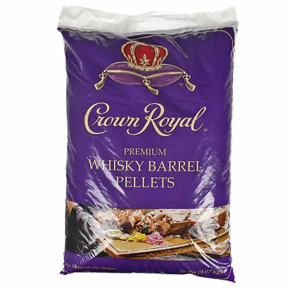 Crown Royal Luxury Whisky Barrel Pellets Rich and Sturdy Flavor CR-PELLETS