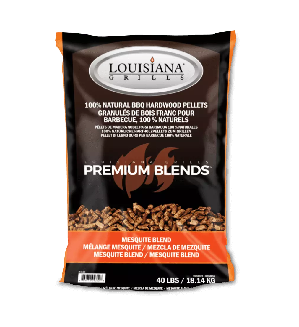 Louisiana Grills 55408 Tangy Tex Mex Maple Texas Mesquite Pellets 40 Pound