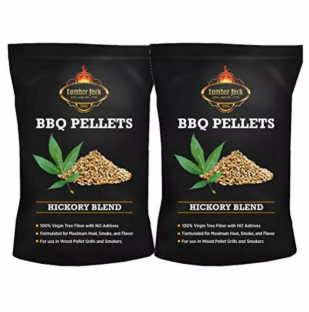 Lumber Jack 40 Pound Hickory Blend BBQ Pellets Pellet Grills