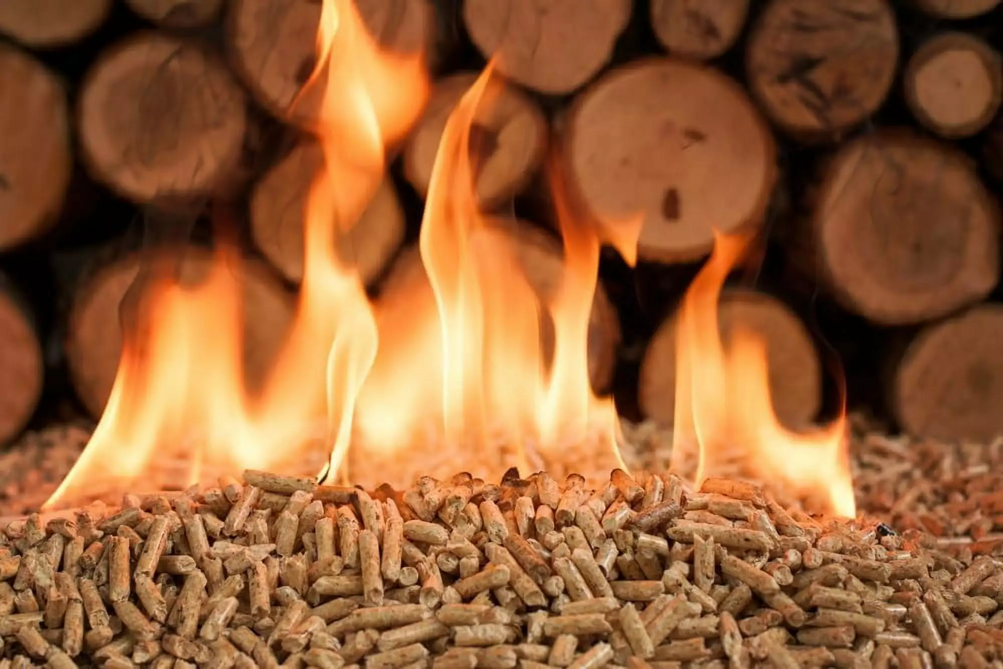 Luxury Wood Pellets Burning Easy to Light 10 Pounds Fireplaces and Stoves